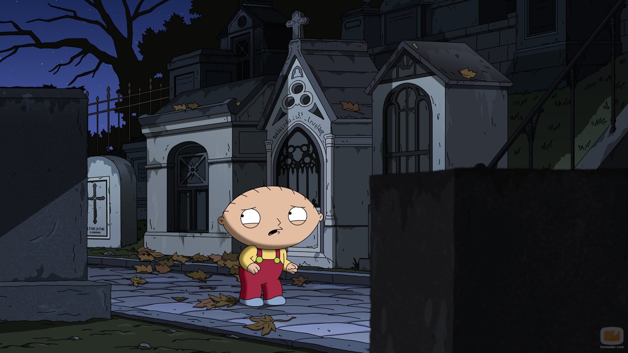 Escena de 21x07 titulado 'El viajecito de Stewie' de 'Padre de familia'
