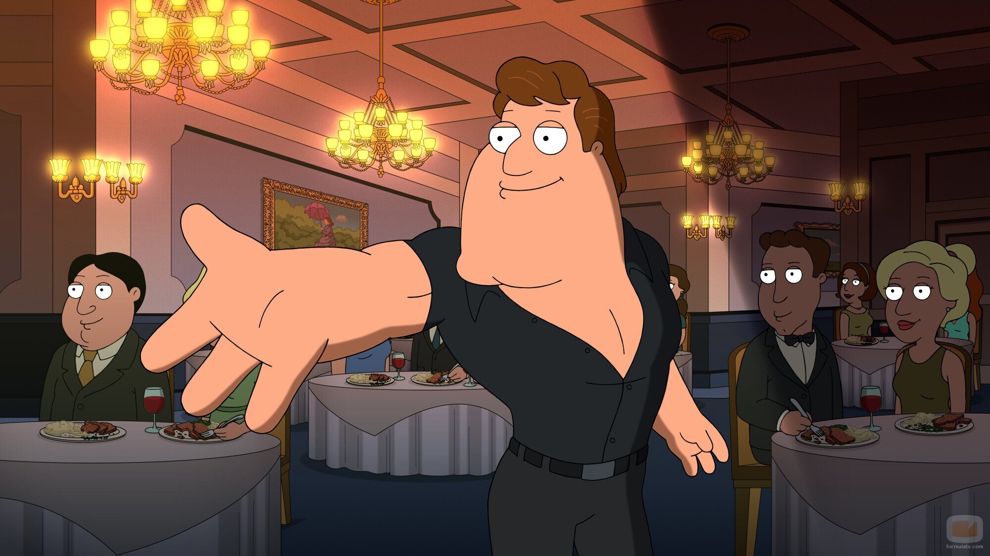 Still de Temporada21 y el capítulo 11 de 'Padre de familia'