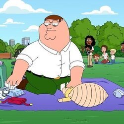 Capítulo 13 titulado 'Padre blanco soltero' de 'Padre de familia'