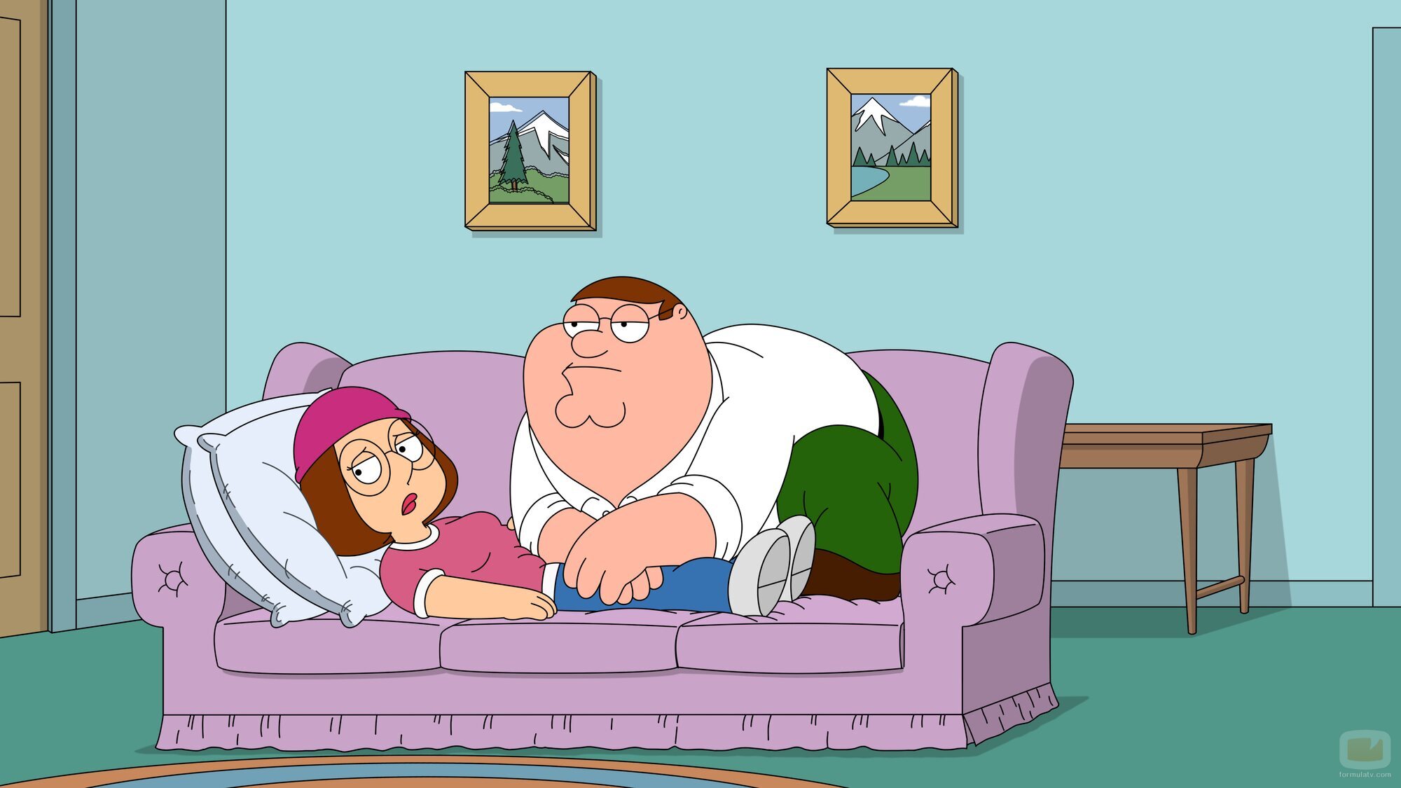 Escena de 22x01 de 'Family Guy'