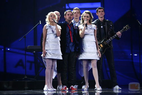 Intars Busulis, de Letonia, en Eurovisión 2009