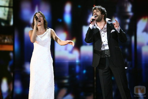 Kamil Mikulcík y Nela, de Eslovaquia en la Semifinal Festival de Eurovisión