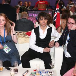 Alexander Rybak en la green room