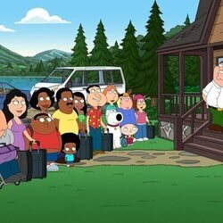 22x10 titulado 'Presión en la cabaña' de 'Padre de familia'