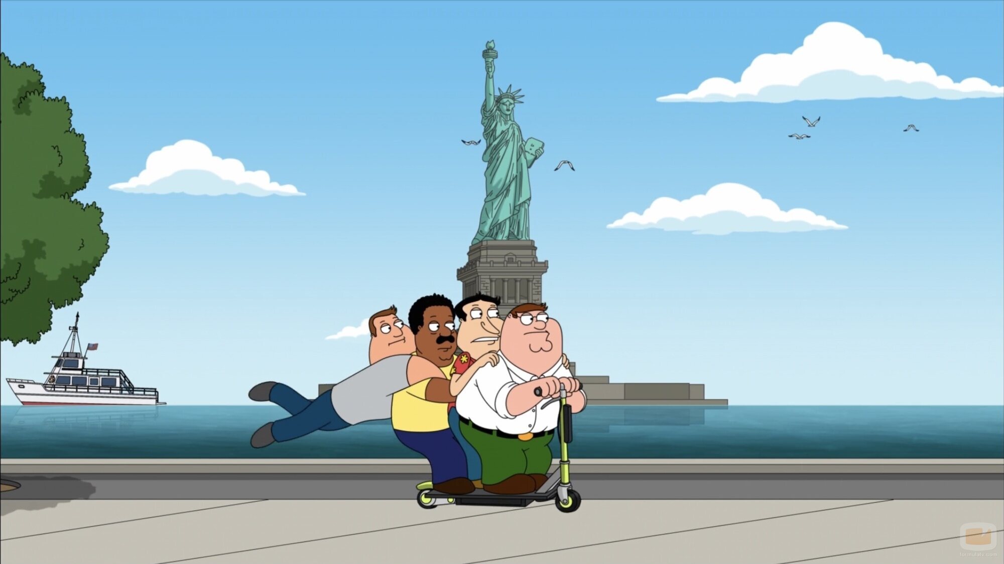Escena de 21x10 de 'Family Guy'