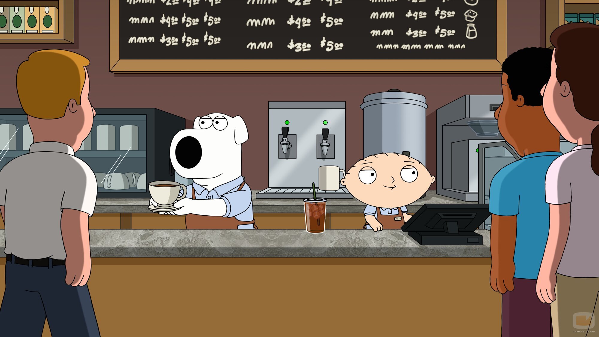 Escena de 'Meg la socorrista' de 'Family Guy'