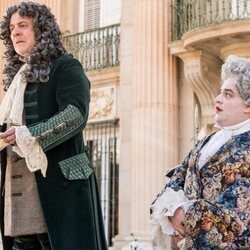 Javier Gutiérrez y Carlos González en el 1x03 de 'La vida breve'