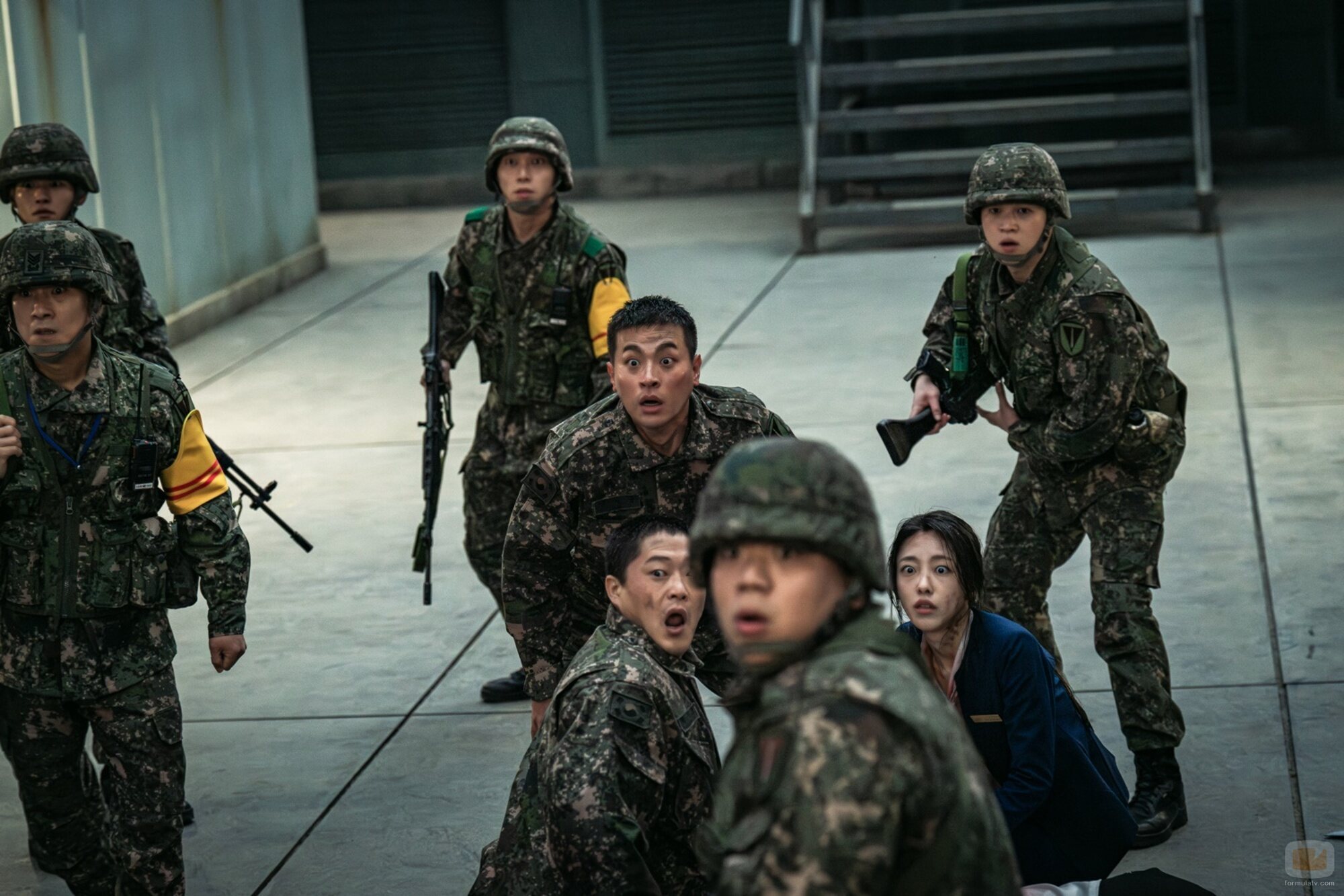 Park Jeong-min y Hong Seo-hui en el 1x03 de 'Newtopia'