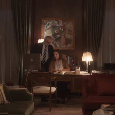 Robert De Niro y Joan Allen en la temporada 1 y el capítulo 02 de 'Día cero'