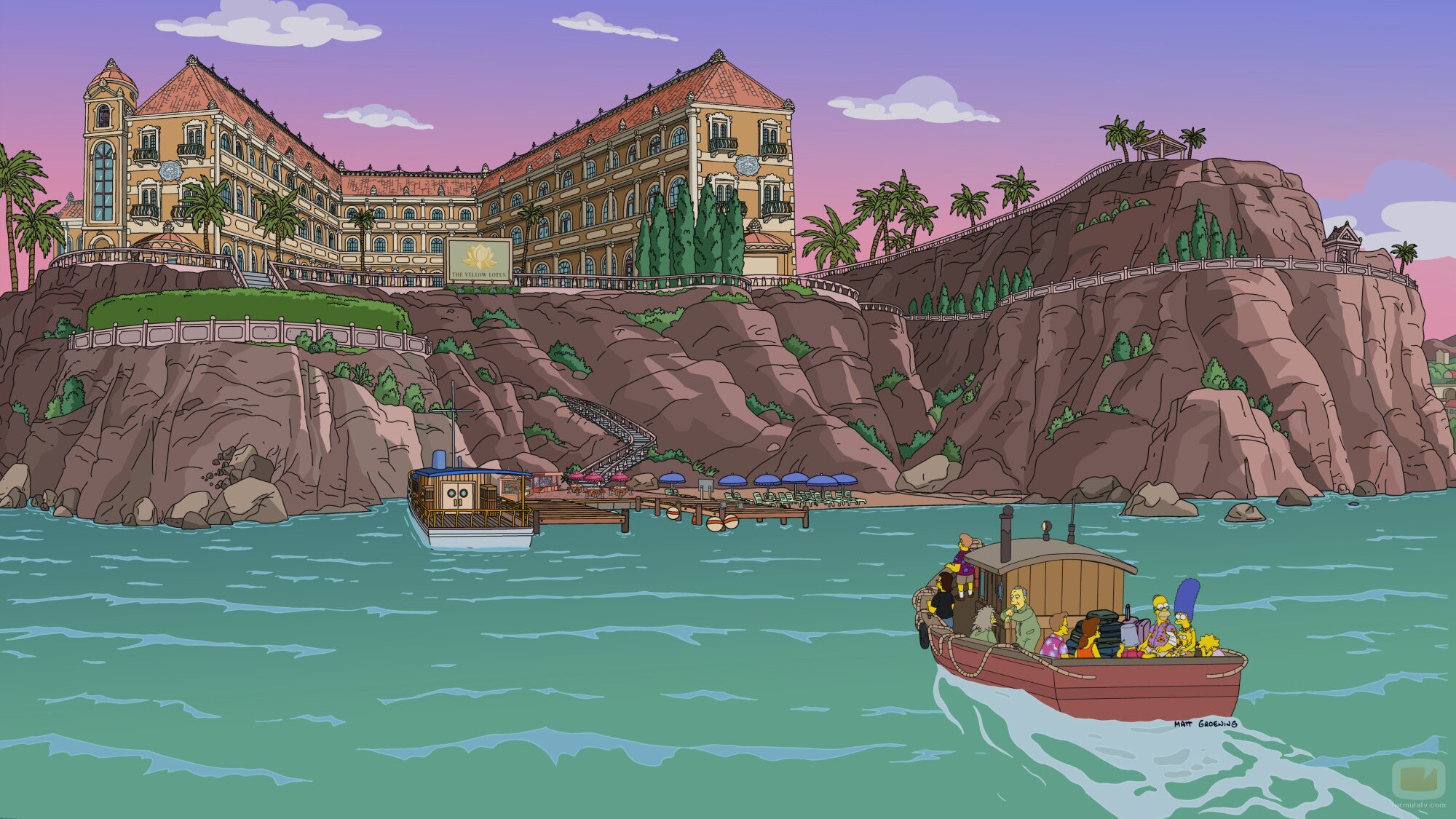 36x02 'The Yellow Lotus' de 'Los Simpson'