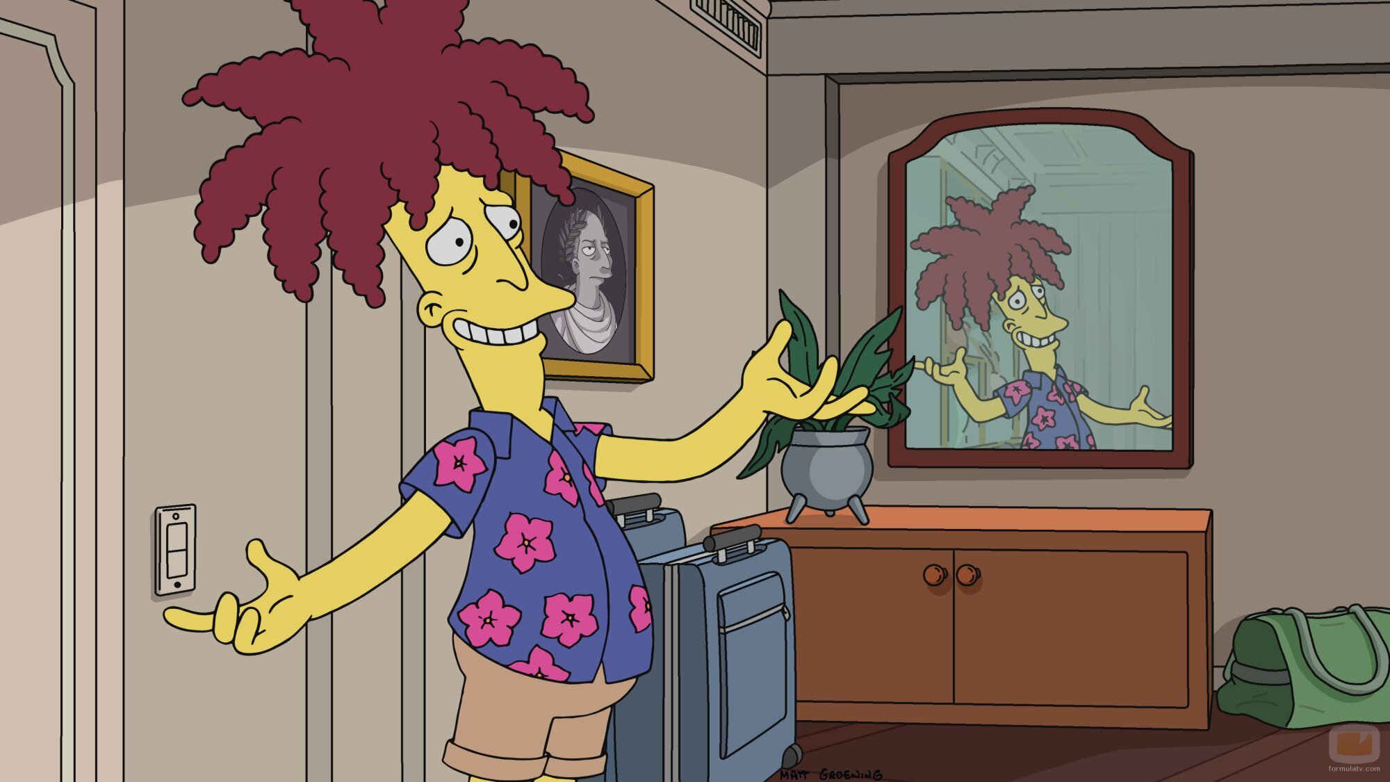 Capítulo 2 titulado 'The Yellow Lotus' de 'Los Simpson'