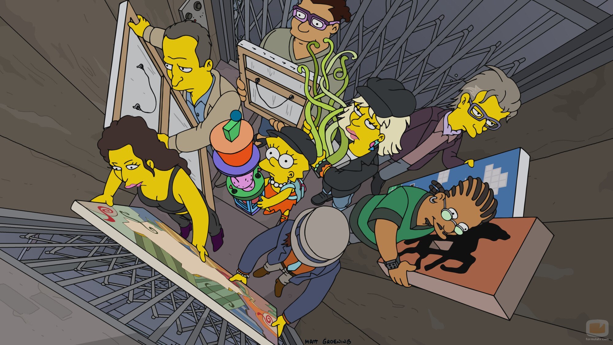 36x03 titulado 'Buscando a Lisa desesperadamente' de 'Los Simpson'