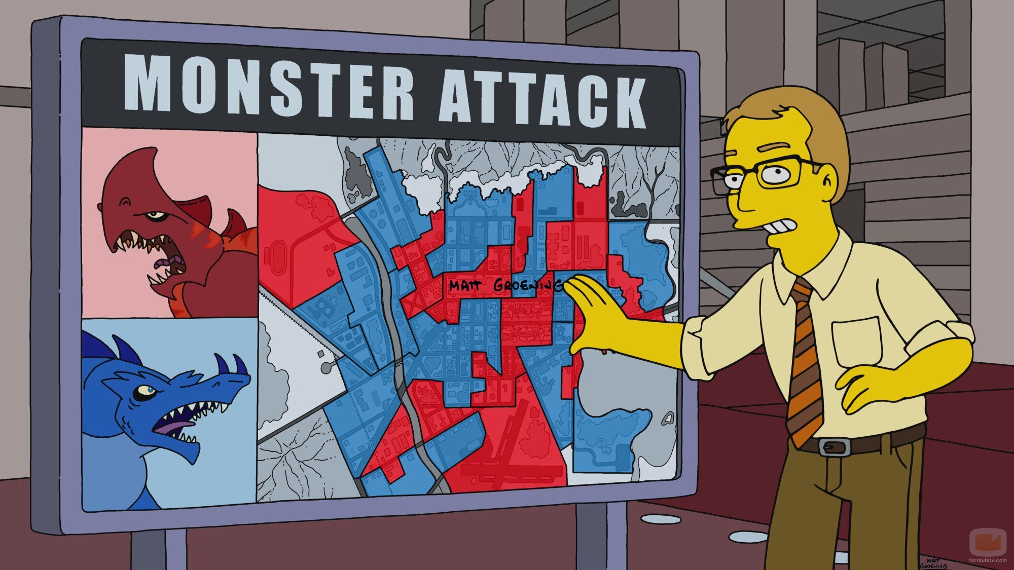 Still de 36x05 titulado 'La casa-árbol del terror XXXV' de 'Los Simpson'