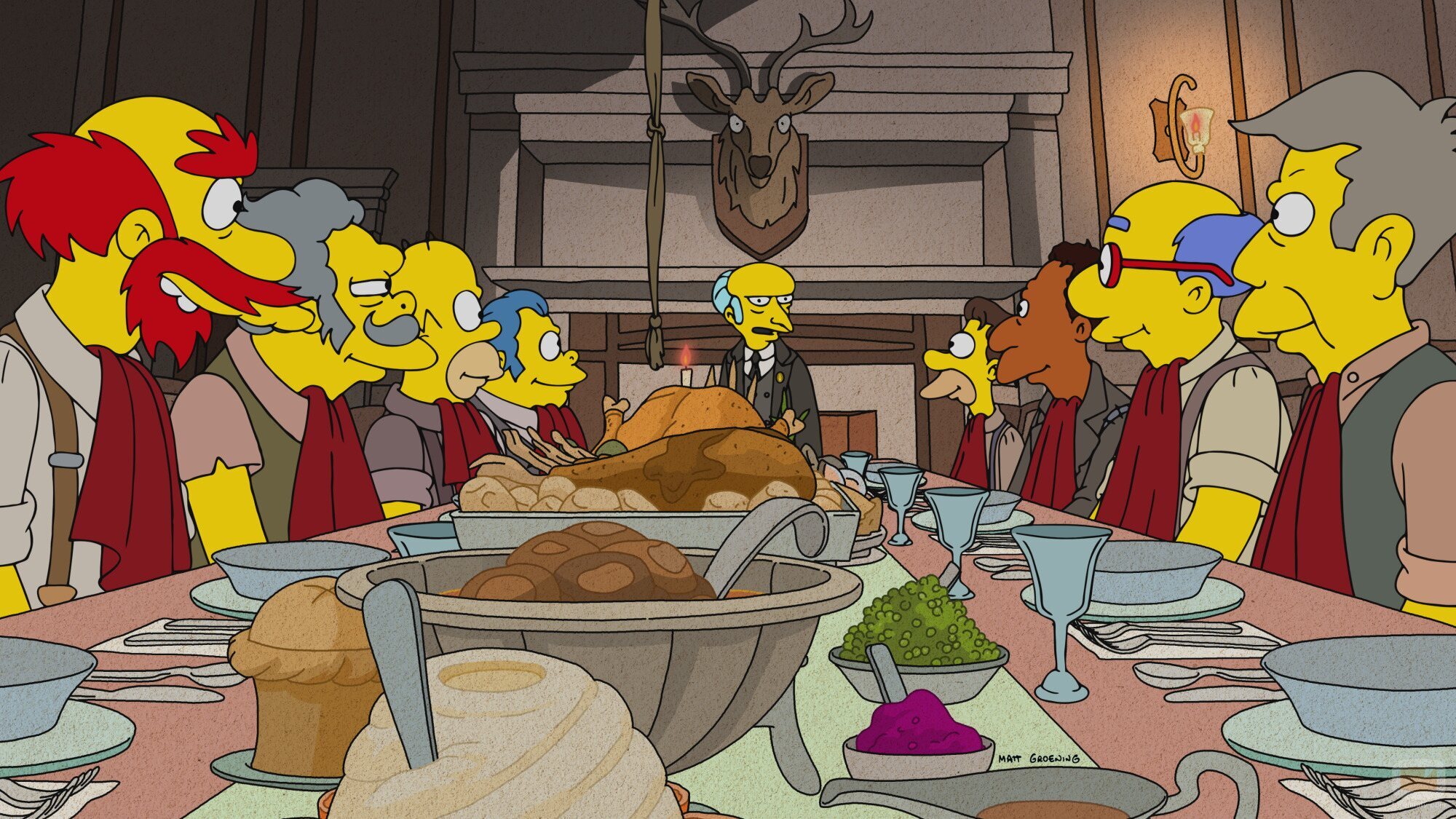 Escena de 36x05 titulado 'La casa-árbol del terror XXXV' de 'Los Simpson'