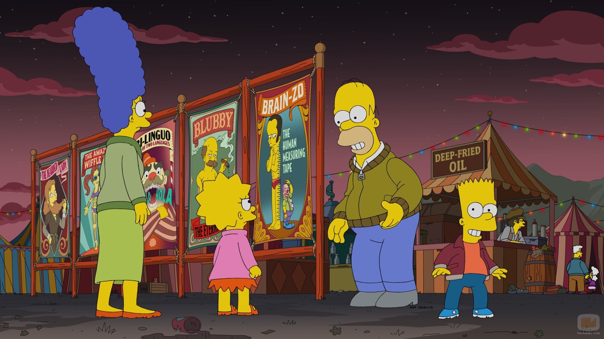 'La casa-árbol del terror: La feria de las tinieblas' de 'The Simpsons'