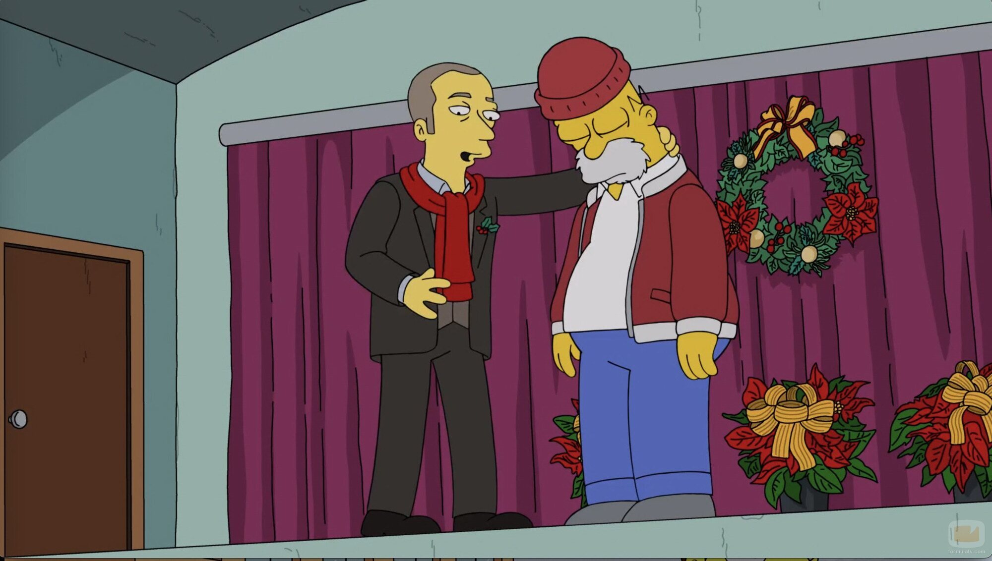 'Santa Homer' de 'Los Simpson'