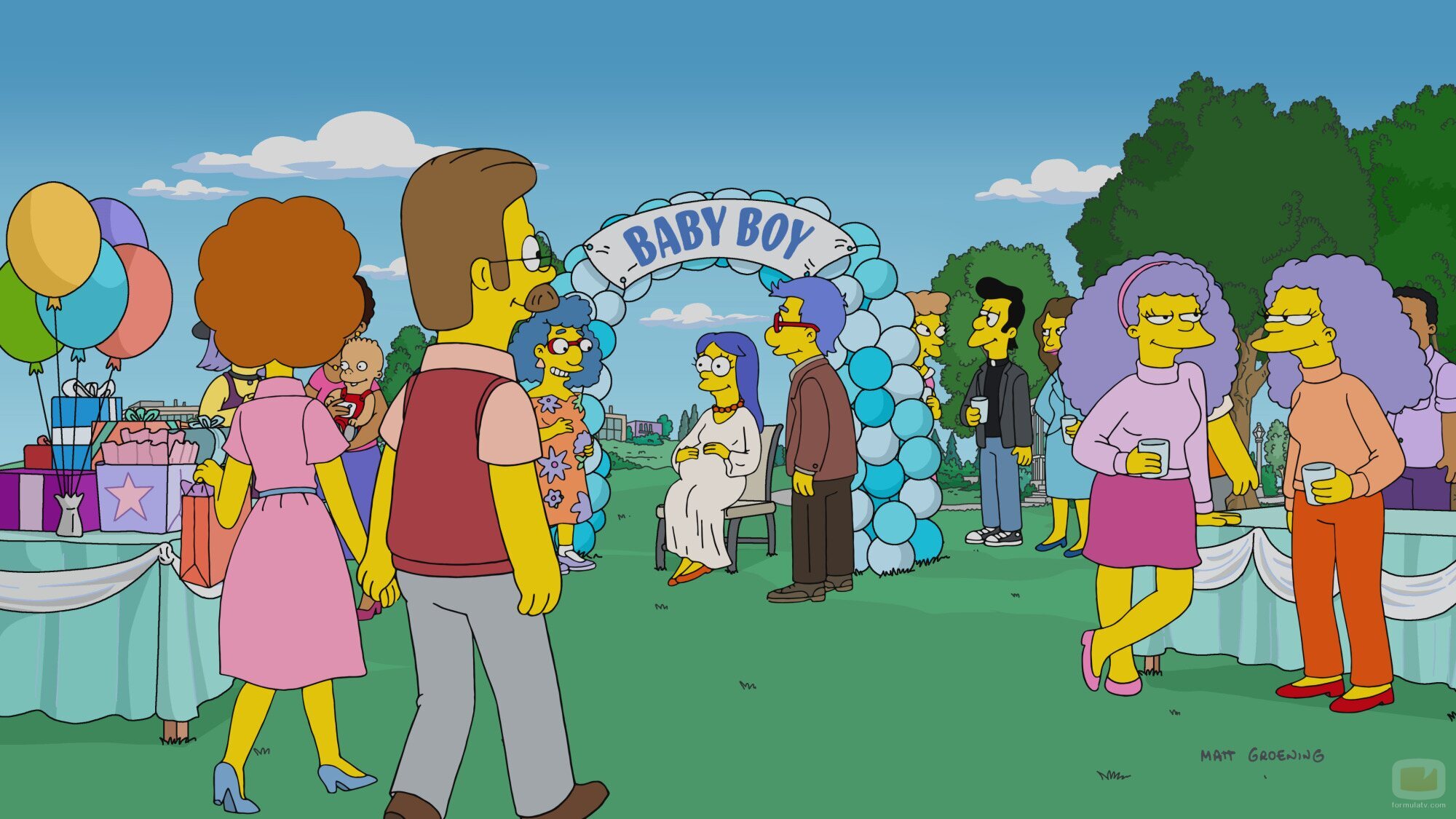 Imagen de 36x09 'Homer and Her Sisters' de 'Los Simpson'