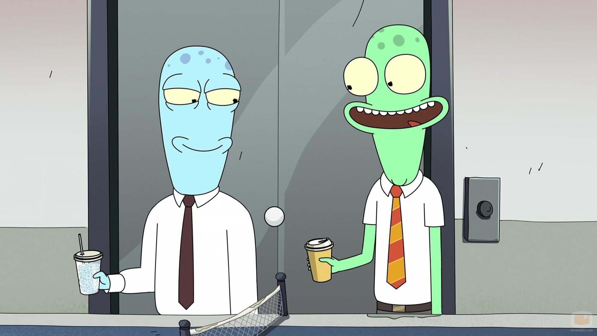 4x01 titulado 'La mesa de ping-pong' de 'Solar Opposites'