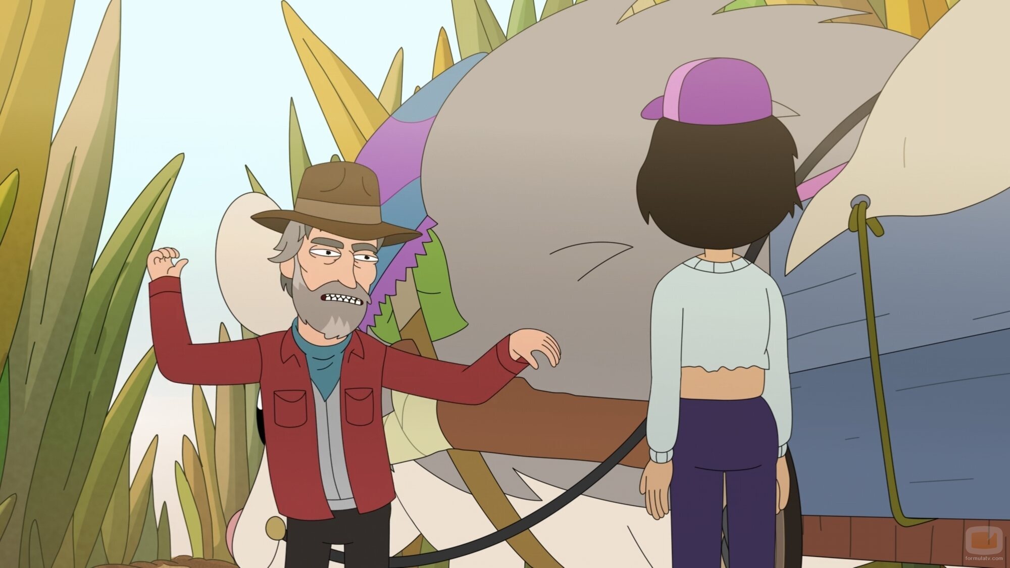 Still de Capítulo 5 titulado 'La isla de los exnovios' de 'Solar Opposites'