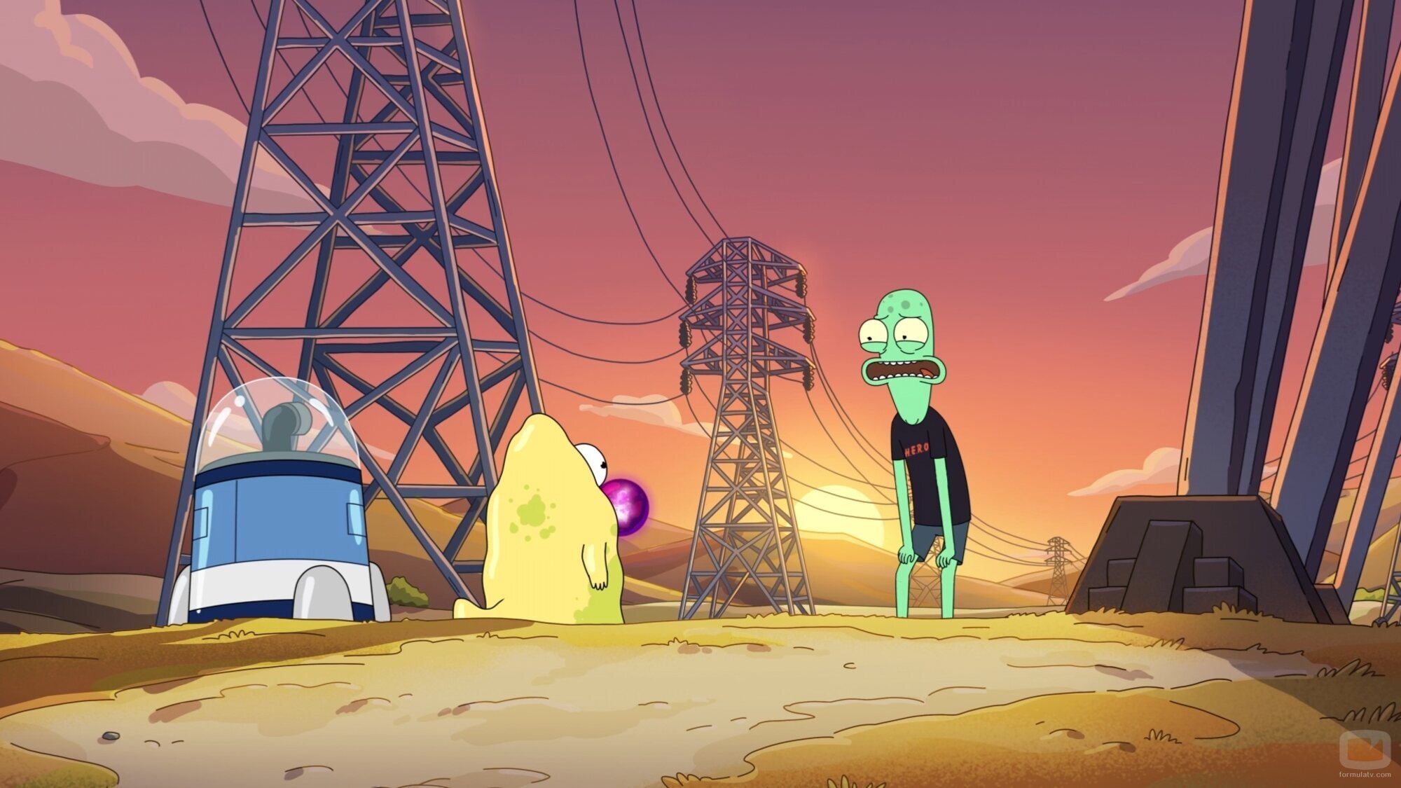 Still de 'Los patines de ciencia-ficción' de 'Solar Opposites'