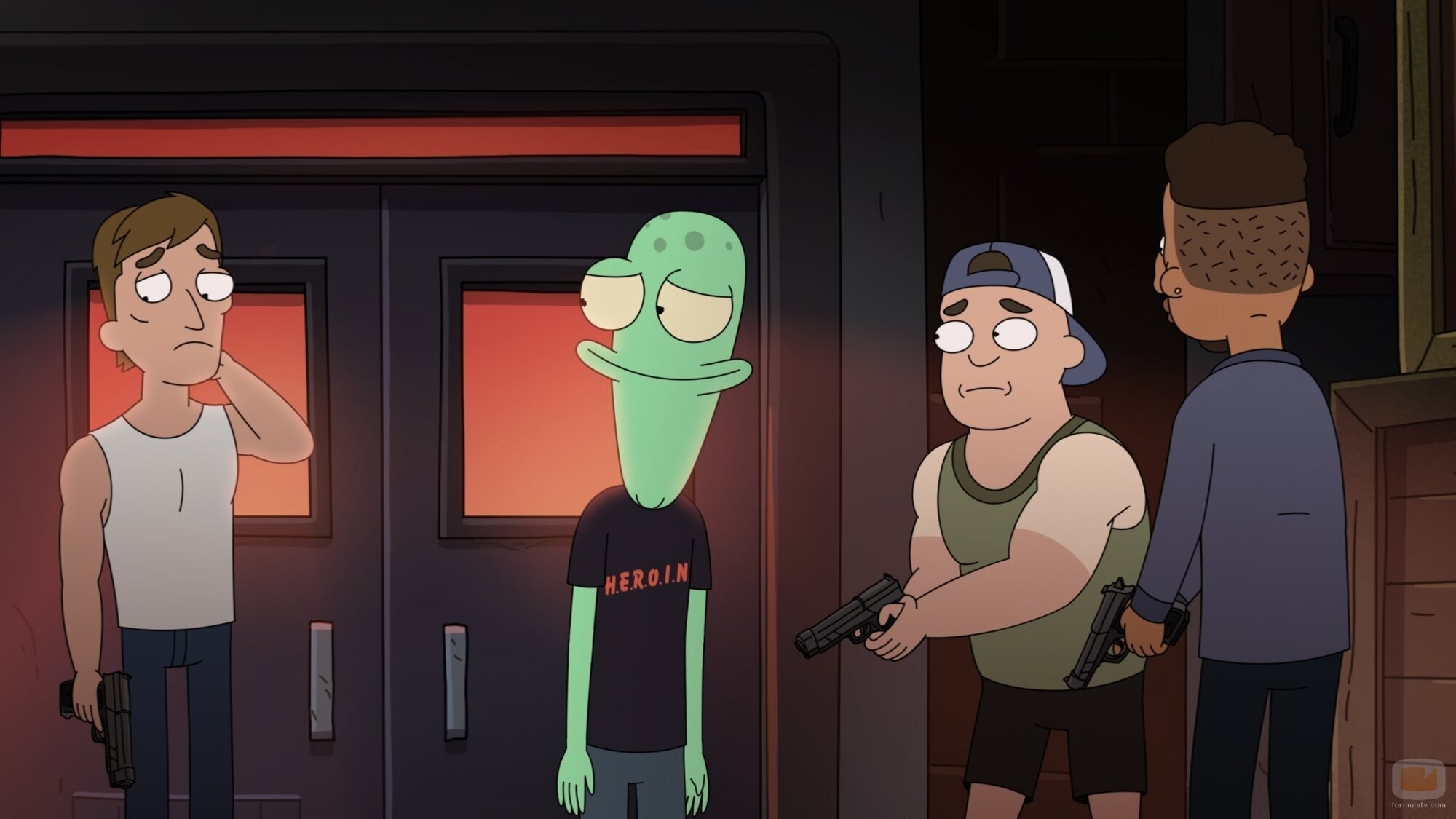 Imagen de Capítulo 6 titulado 'Los patines de ciencia-ficción' de 'Solar Opposites'