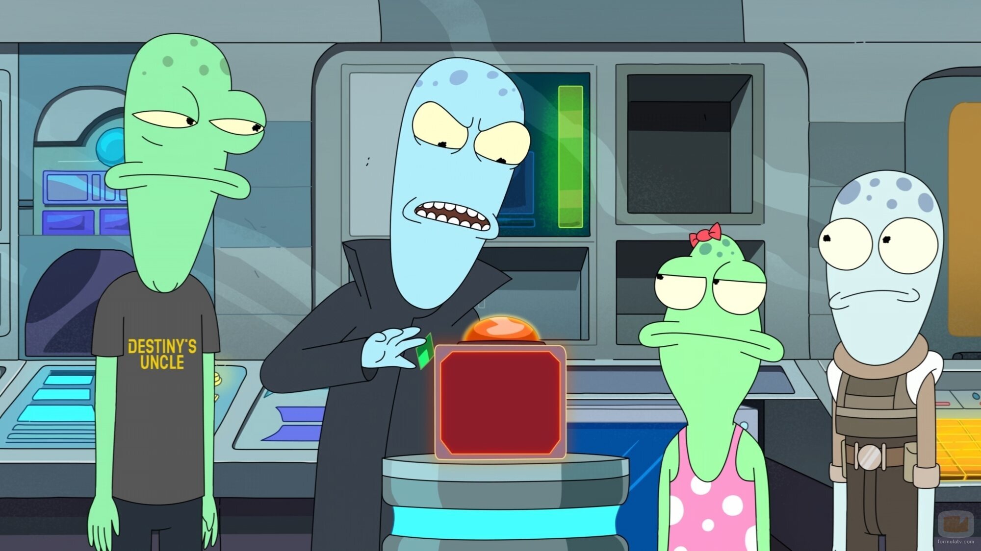 5x08 titulado 'El dispositivo de: ¿Y si…?' de 'Solar Opposites'