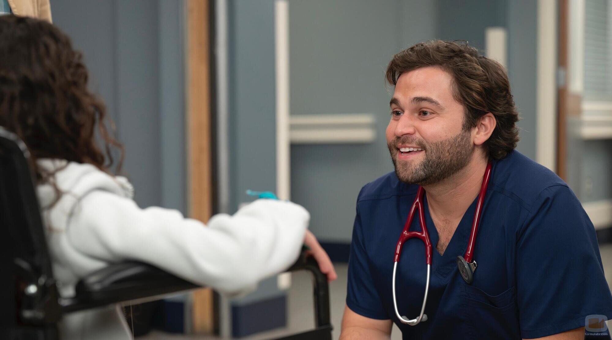Jake Borelli en el 21x06 de 'Anatomía de Grey'