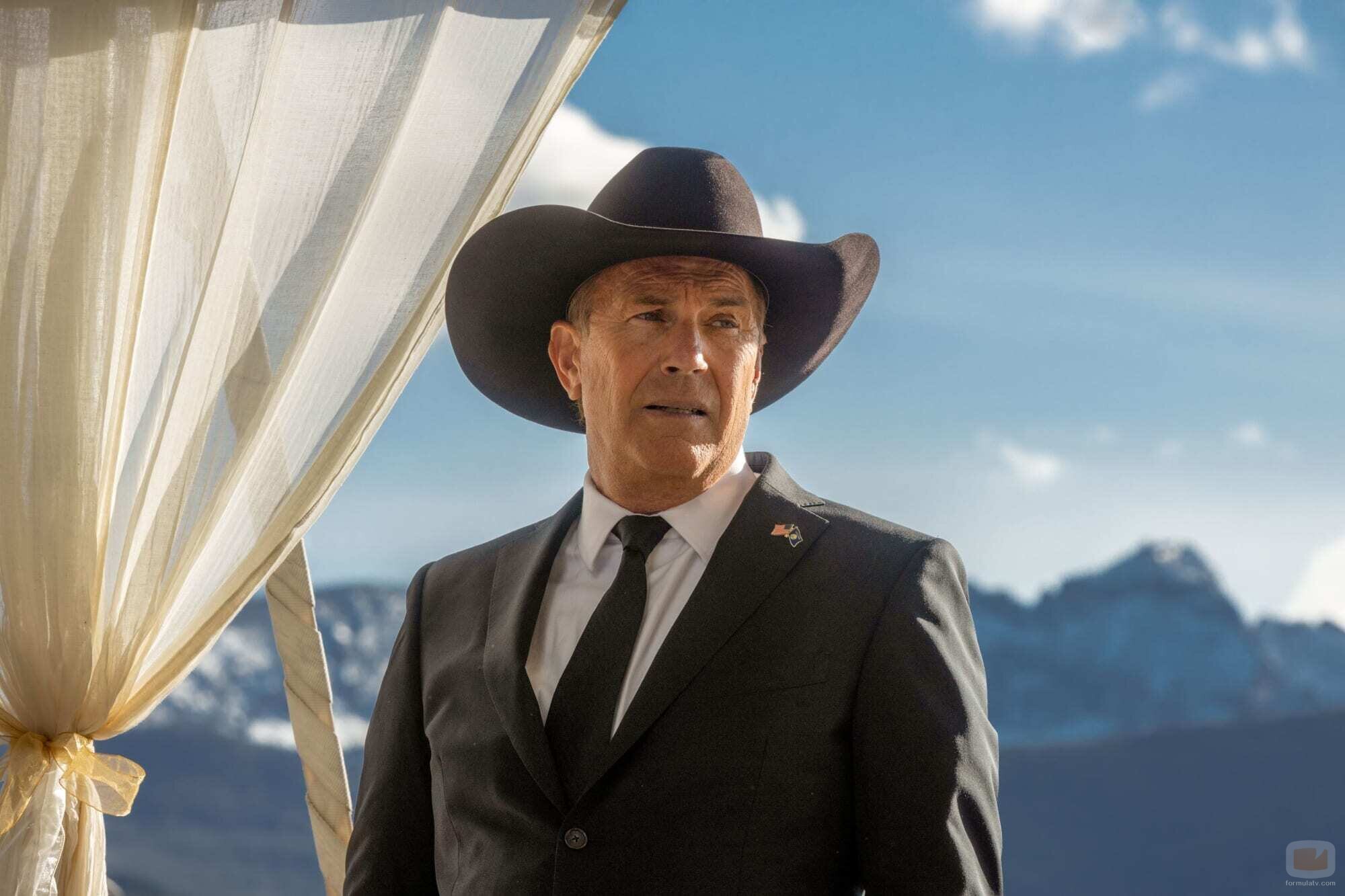 Kevin Costner en la temporada 5 y el capítulo 01 de 'Yellowstone'