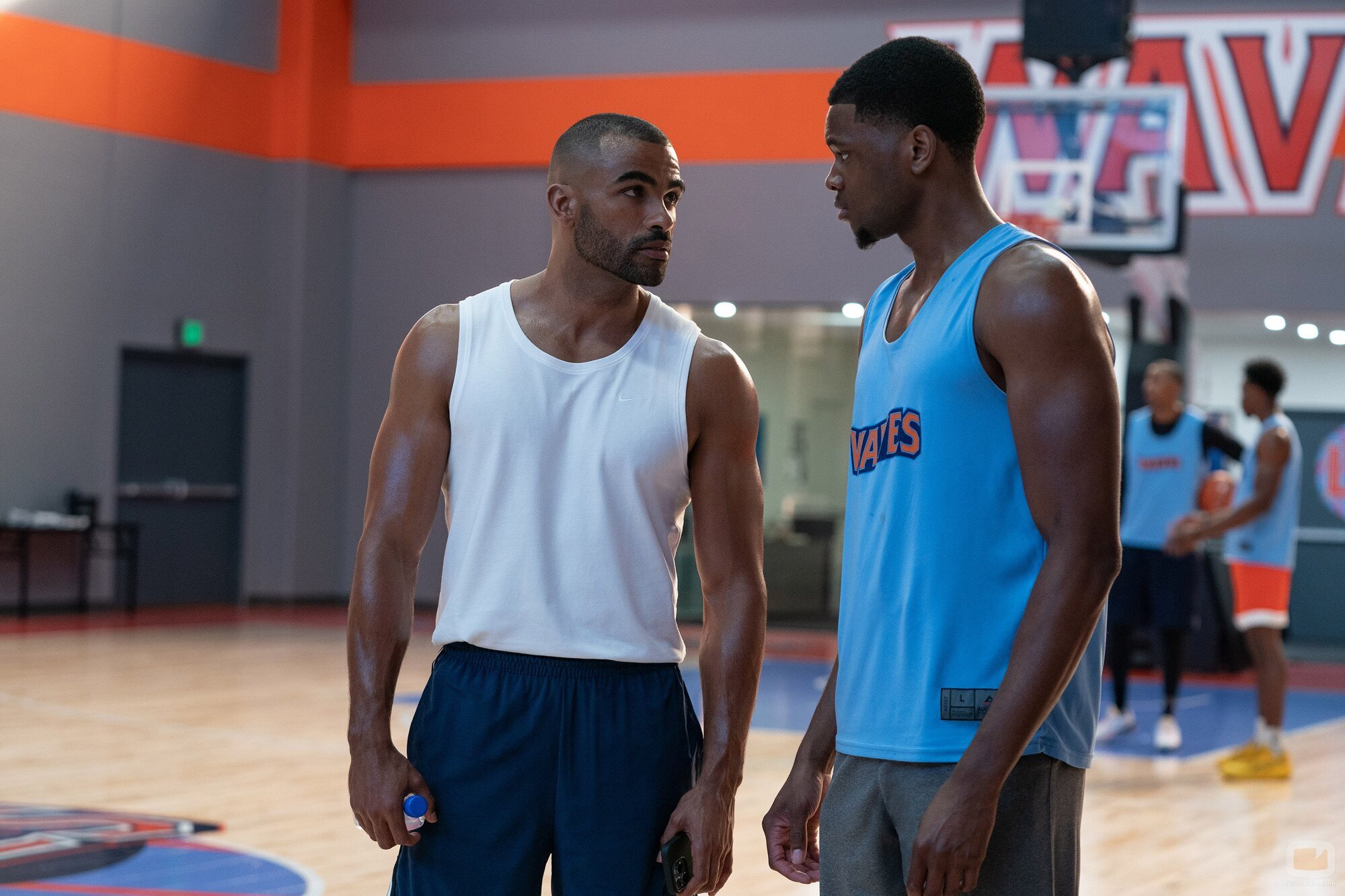 Uche Agada en 'La racha' de 'Running Point'