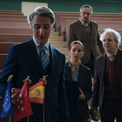 Ernesto Alterio y Óscar de la Fuente en 'Guillotina' de 'Su Majestad'