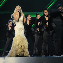 Malena Ernman, de Suecia, en Eurovisión