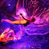 La piscina de Le cirque du soleil en Eurovisión