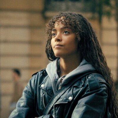 Quintessa Swindell en 'El último eslabón' de 'Prime Target'