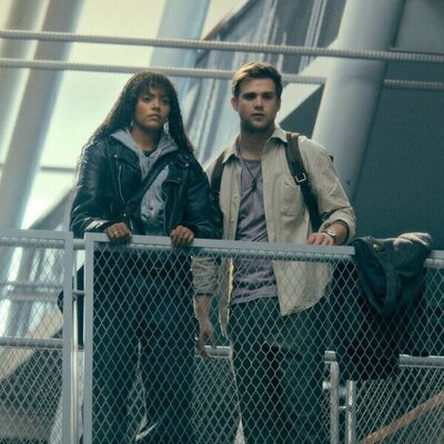 Quintessa Swindell y Leo Woodall en la temporada 1 y el capítulo 06 de 'Prime Target'