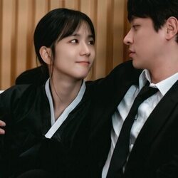 Park Jeong-min y Kim Jisoo en 'Episodio 4' de 'Newtopia'