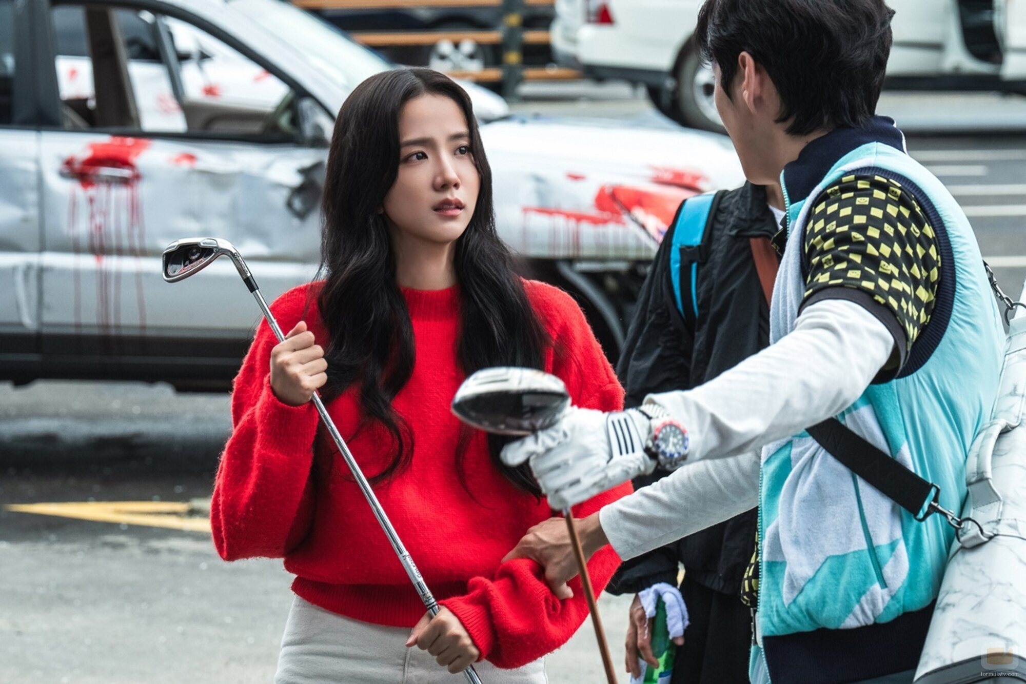 Kim Jisoo en 'Episodio 5' de 'Newtopia'