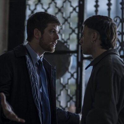 Miguel Bernardeau y Iván Pellicer en 'Mentir' de 'Querer'