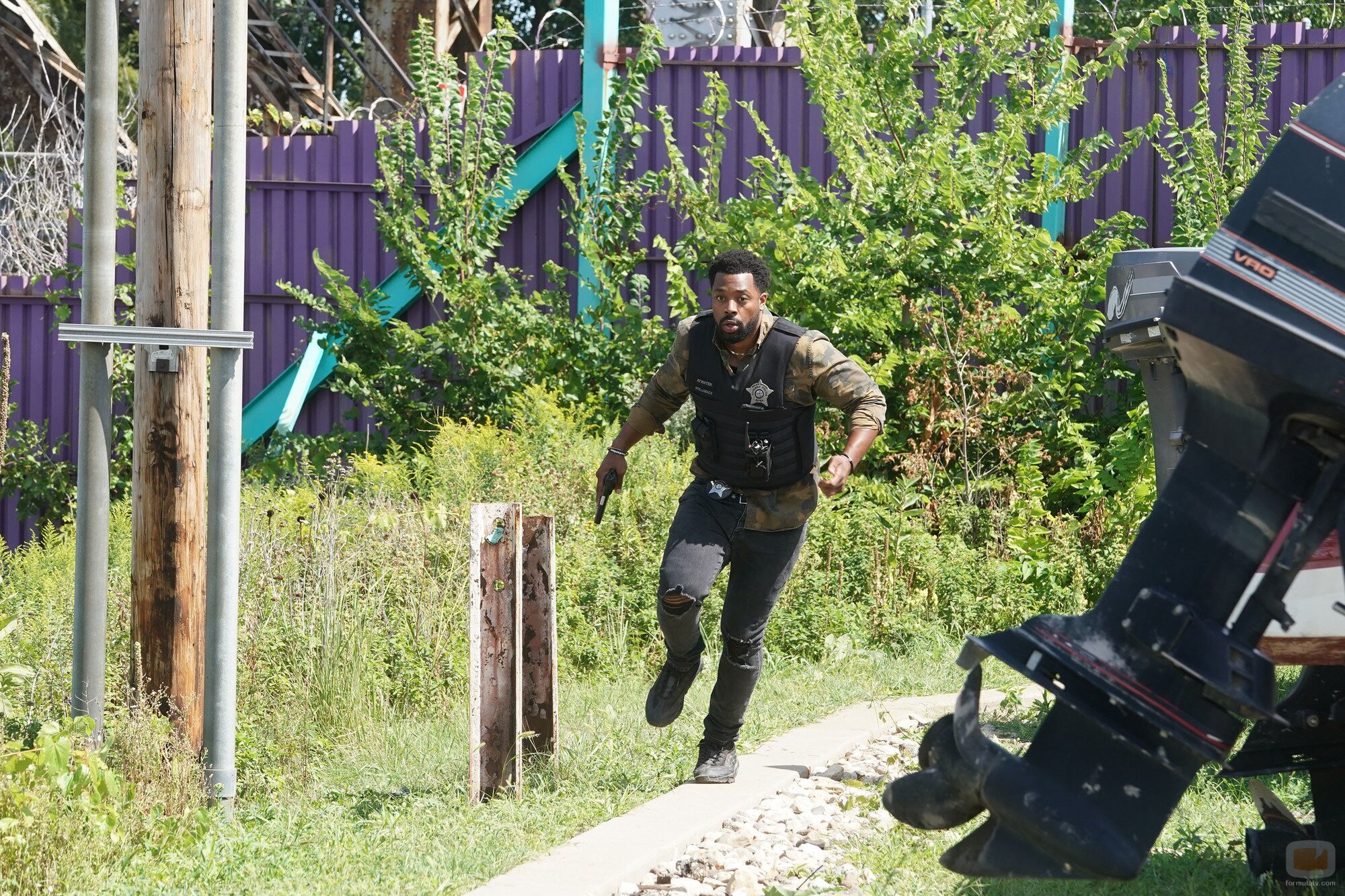 LaRoyce Hawkins en 10x04 'Dónde Vives' de 'Chicago P.D.'