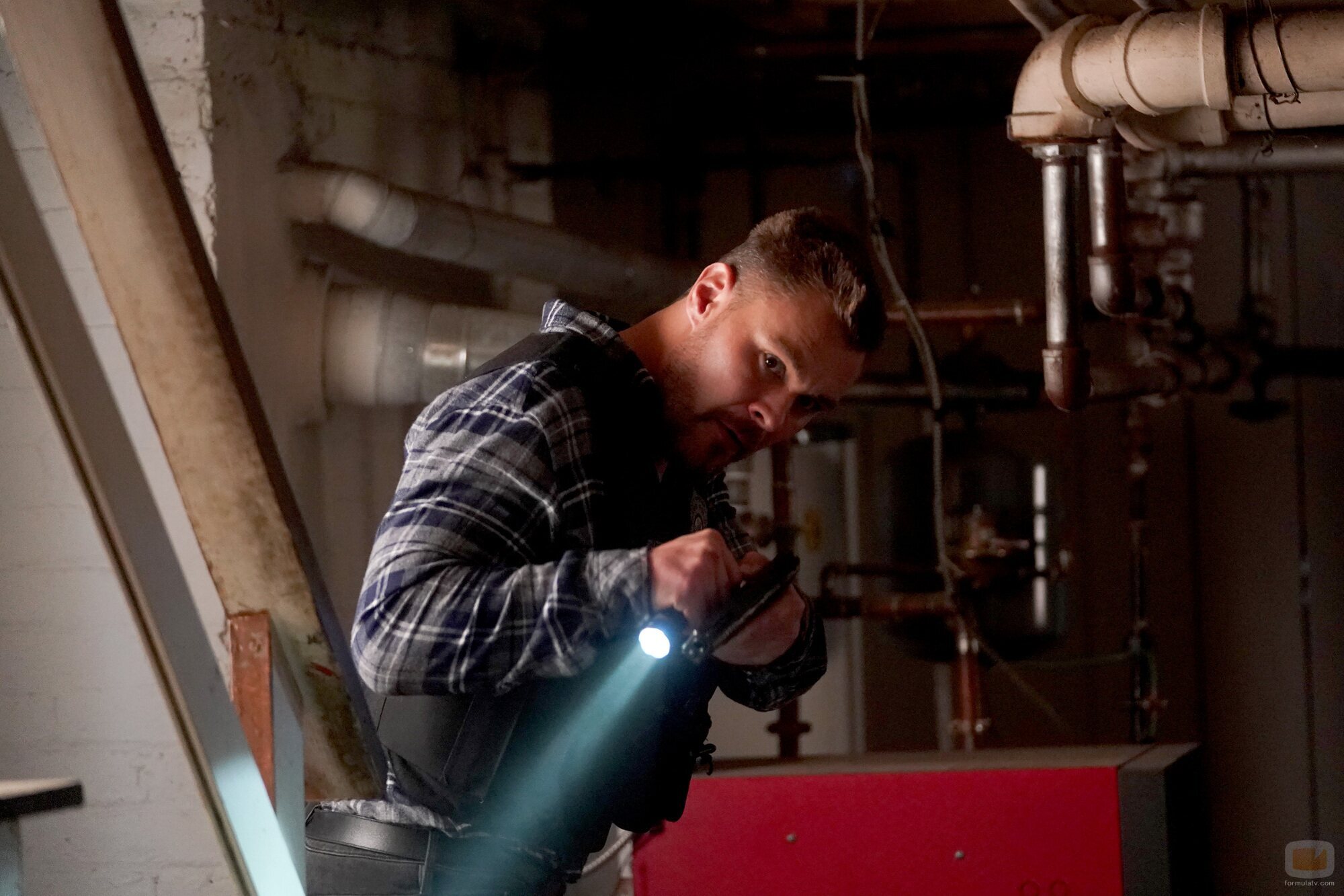 Patrick Flueger en 10x08 titulado 'Bajo la piel' de 'Chicago P.D.'