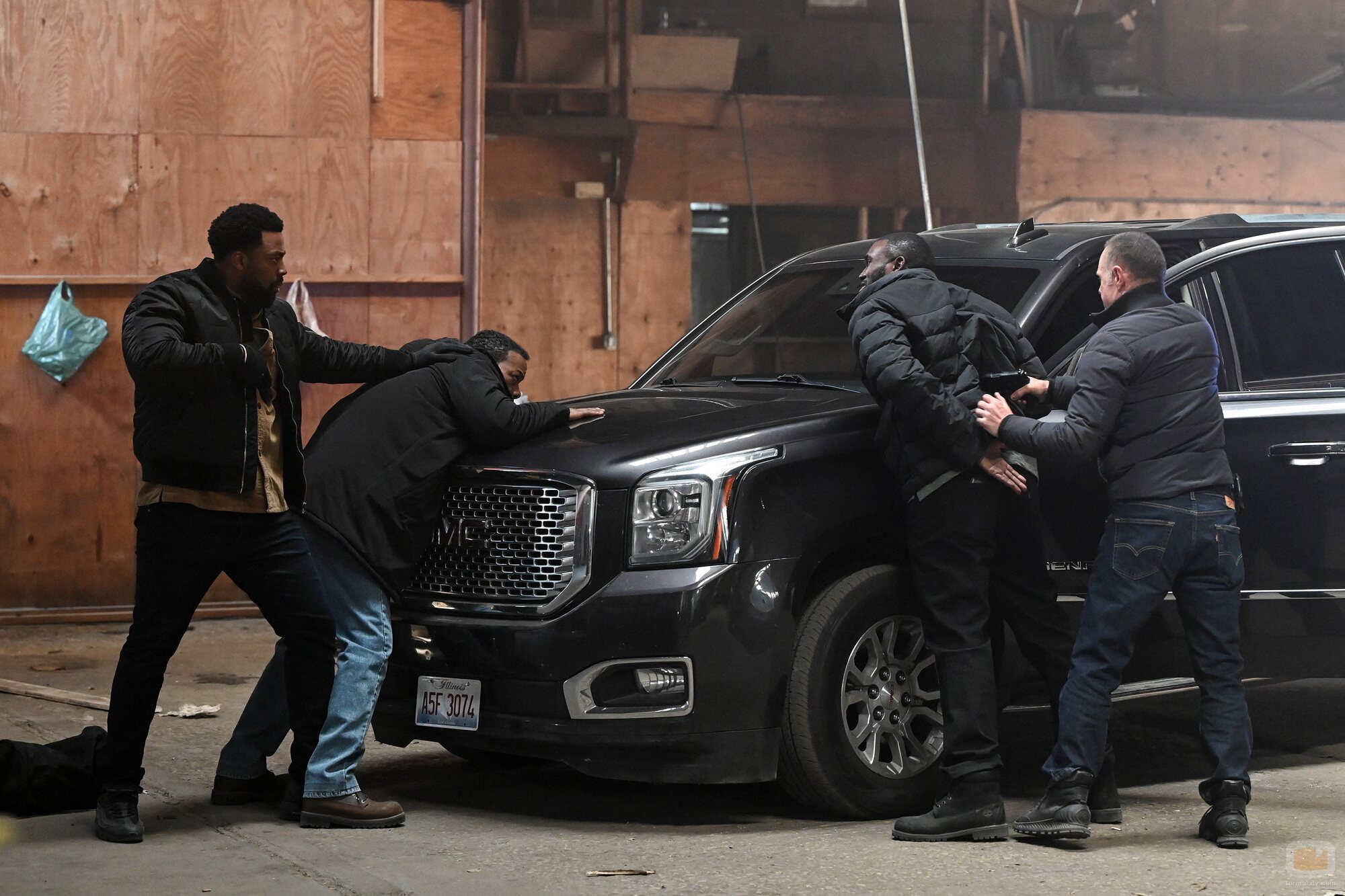 LaRoyce Hawkins en el 'Perdido hace tiempo' de 'Policías de Chicago'