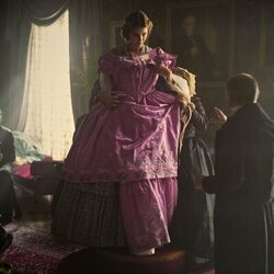 Benedetta Porcaroli y Paolo Calabresi en el 1x02 de 'The Leopard'