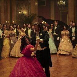 Deva Cassel y Kim Rossi Stuart en la temporada 1 y el capítulo 06 de 'El Gatopardo'