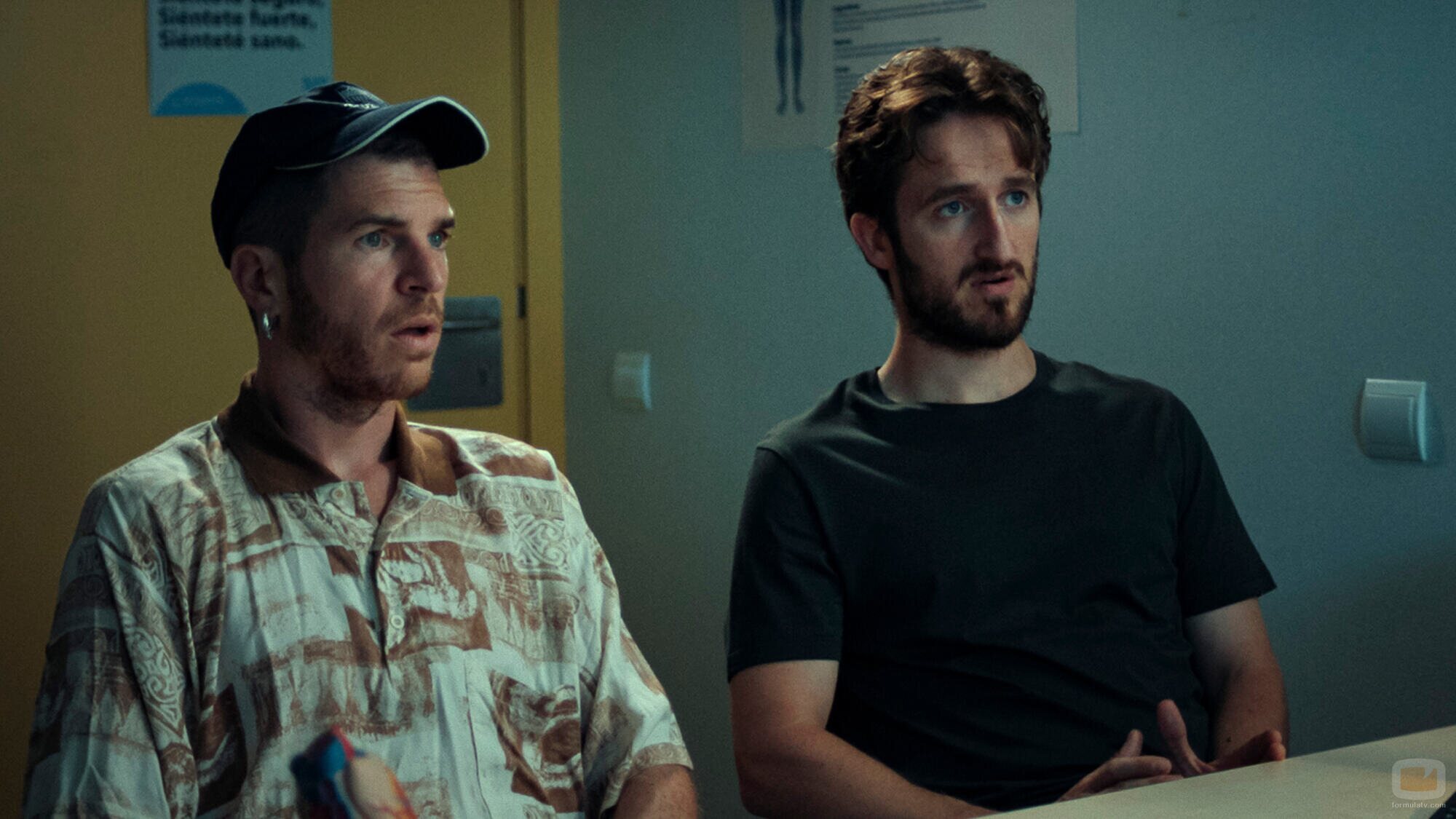 Cristian Valencia y Joan Amargós en 1x03 titulado 'El arte de la publicidad' de 'A muerte'