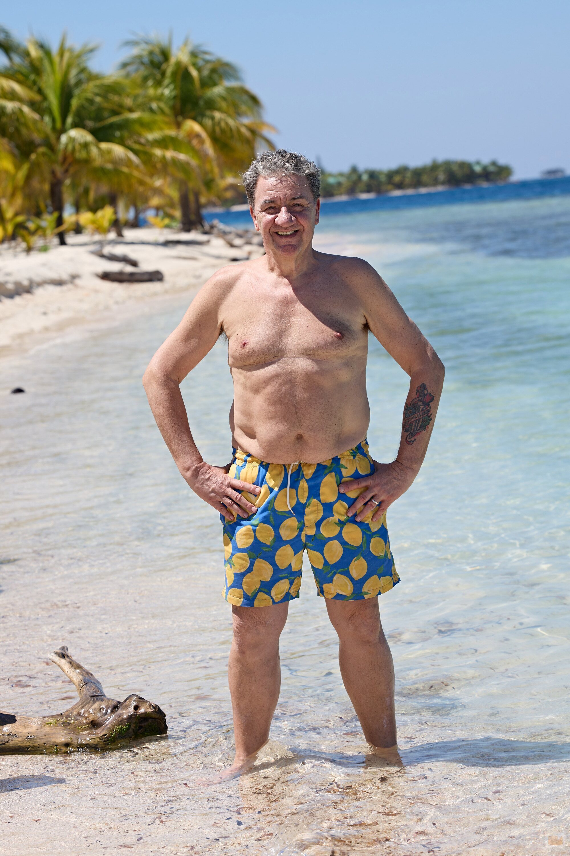 Koldo Royo posa en bañador en 'Supervivientes 2025'