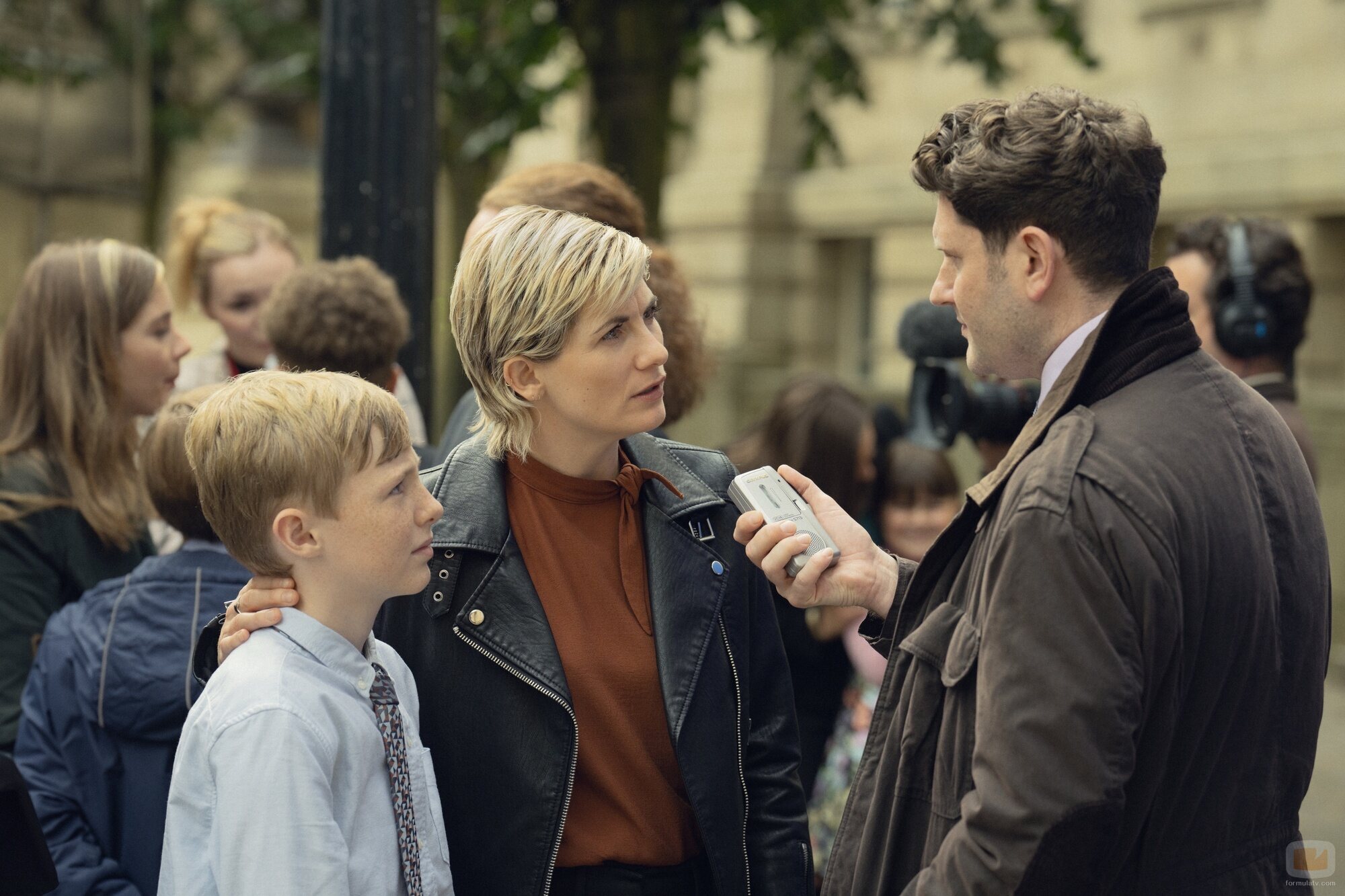 Jodie Whittaker en 'Episodio 4' de 'Ciudad tóxica'