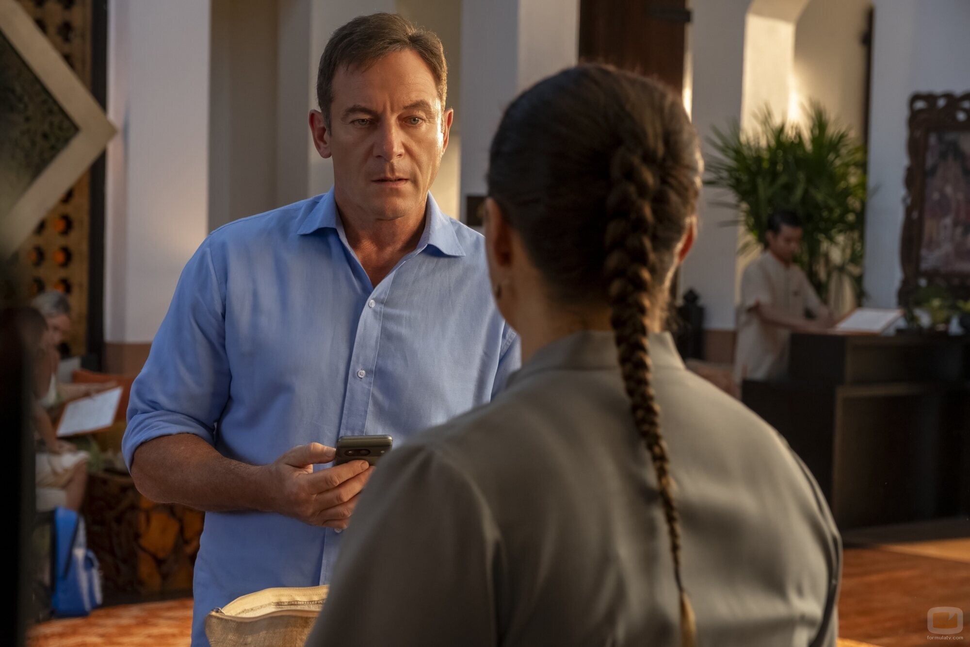 Jason Isaacs en 'Te escondes o buscas' de 'The White Lotus'