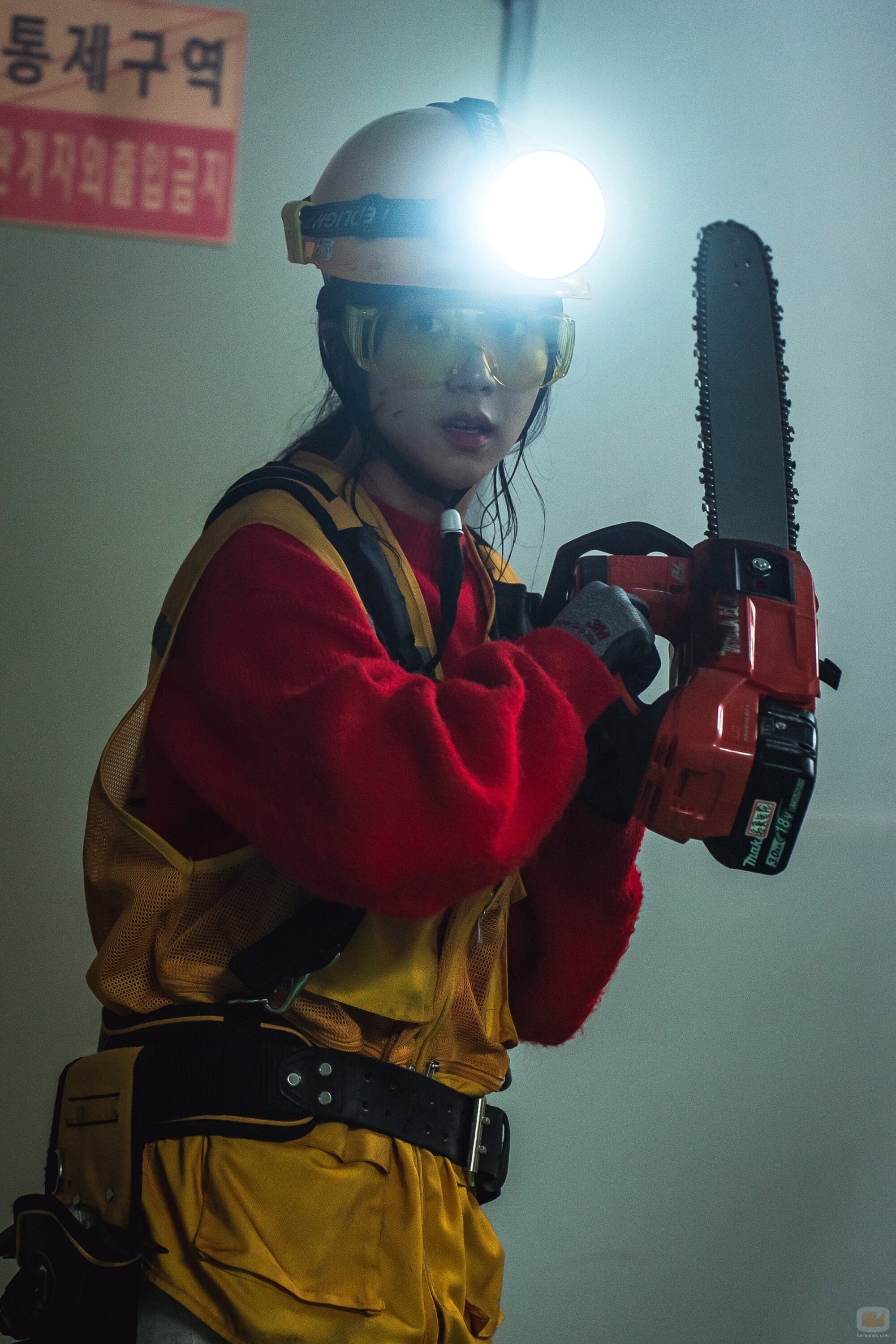 Kim Jisoo en la temporada 1 y el capítulo 06 de 'Newtopia'