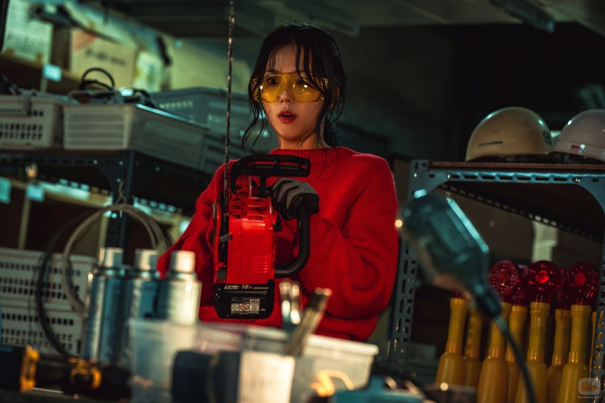 Kim Jisoo en 'Episodio 6' de 'Newtopia'