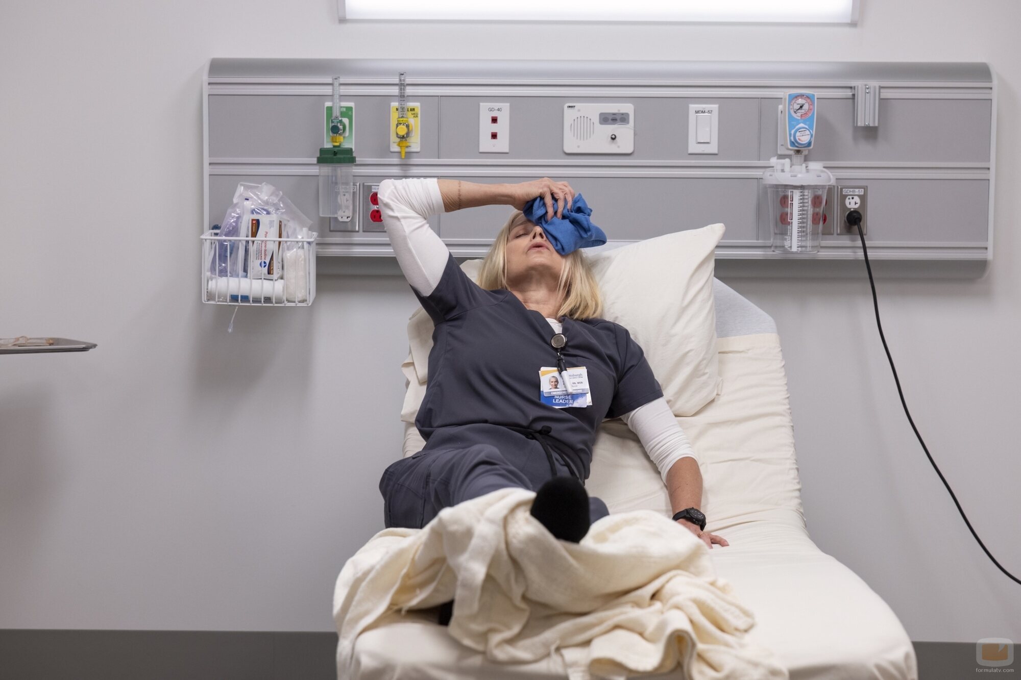 Katherine LaNasa en '4:00 P.M.' de 'The Pitt'
