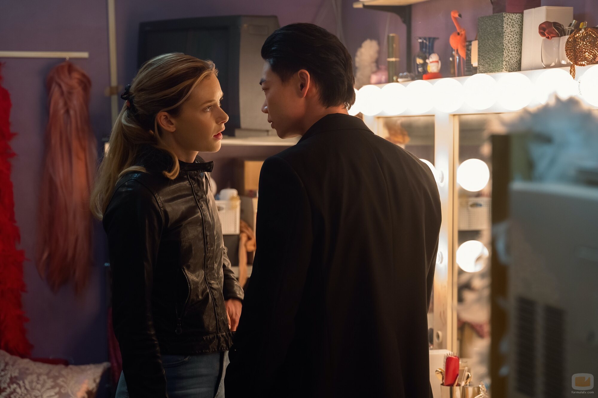Rachel Keller y Sho Kasamatsu en Capítulo 4 titulado 'I Want It That Way' de 'Tokyo Vice'